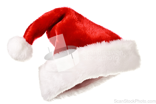 Image of Santa hat isolated on white