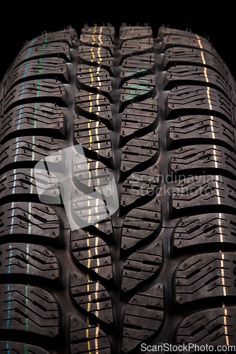 Image of Tire close up