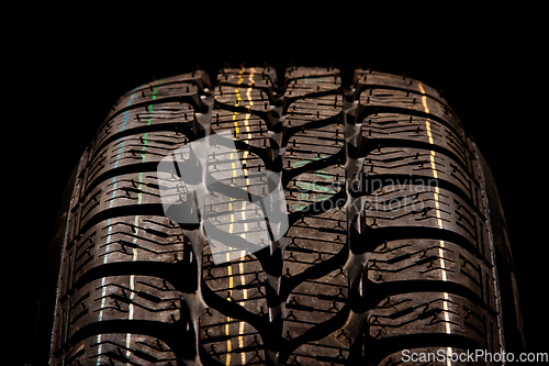 Image of Tire close up