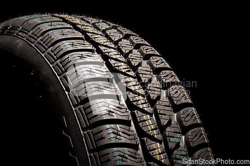 Image of Tire close up