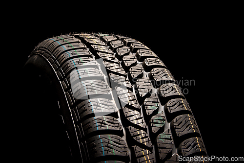 Image of Tire close up