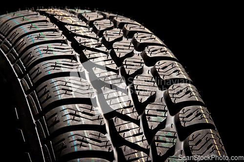 Image of Tire close up