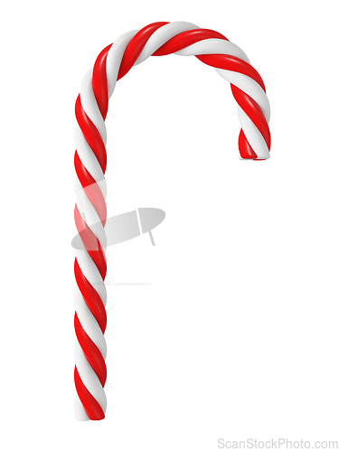 Image of Chrismas candy cane isolated