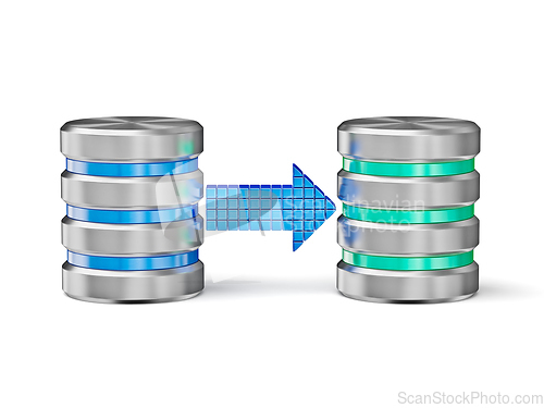 Image of Database backup concept