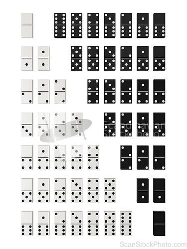 Image of Row of dominoes