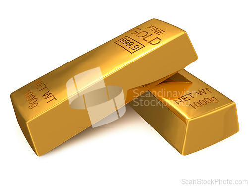 Image of Gold bars