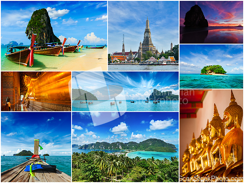 Image of Collage of Thailand images