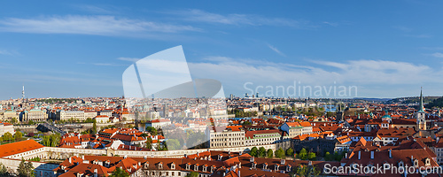 Image of Panoramic view of Prague from Prague Castle