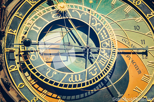 Image of Prague astronomical clock