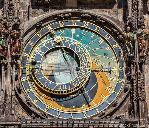 Image of Prague astronomical clock