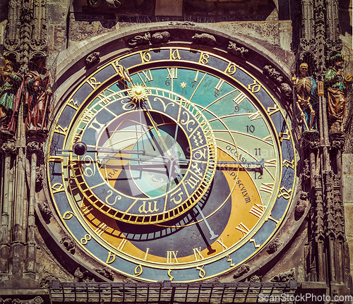 Image of Prague astronomical clock