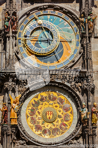 Image of Prague astronomical clock