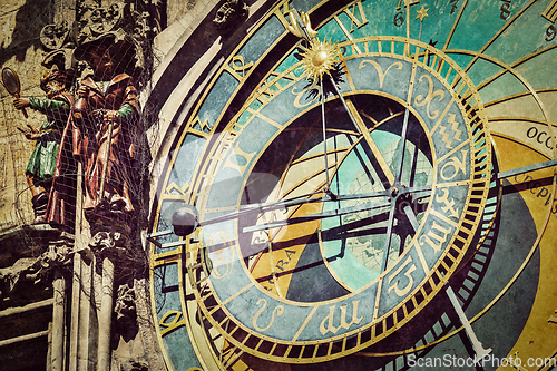 Image of Prague astronomical clock