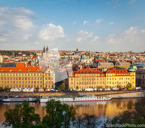 Image of Aerial view of Prague