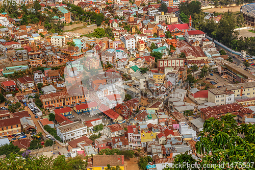 Image of capital of Madagascar. Antananarivo