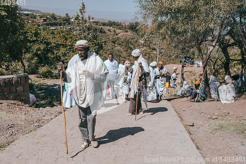 Image of orthodox Christian Ethiopian, Lalibela Ethiopia