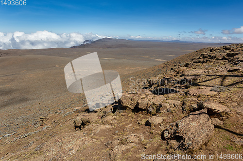 Image of Ethiopian Bale Mountains landscape, Ethiopia Africa