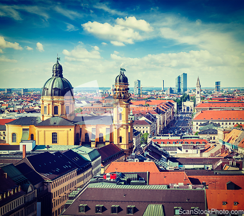 Image of Aerial view of Munich