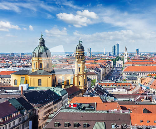 Image of Aerial view of Munich