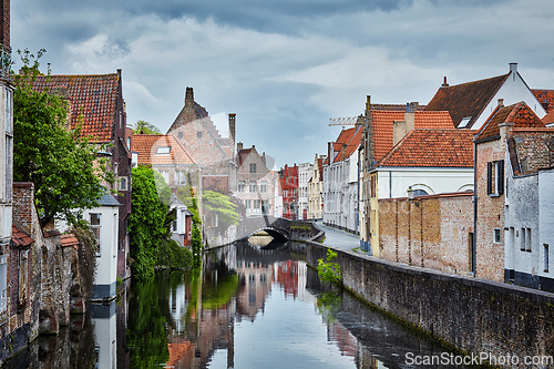 Image of Houses in Bruges Brugge, Belgium