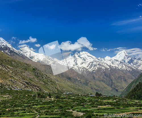 Image of Valley in Himalayas