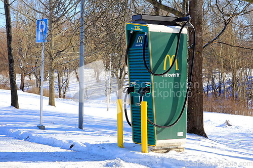 Image of Recharge High Power Charger at McDonalds Parking Area