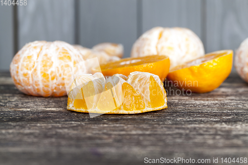 Image of tasty ripe mandarin