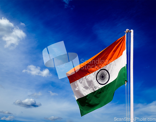 Image of India flag of India