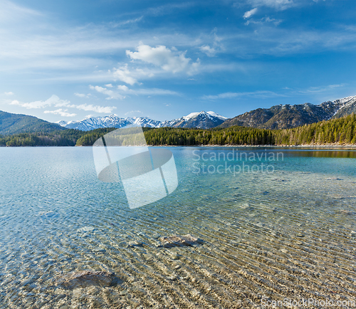 Image of Eibsee lake, Germany