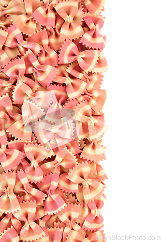 Image of Beetroot Dyed Farfalle Italian Bow Tie Pasta 