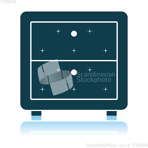 Image of Bedroom Nightstand Icon