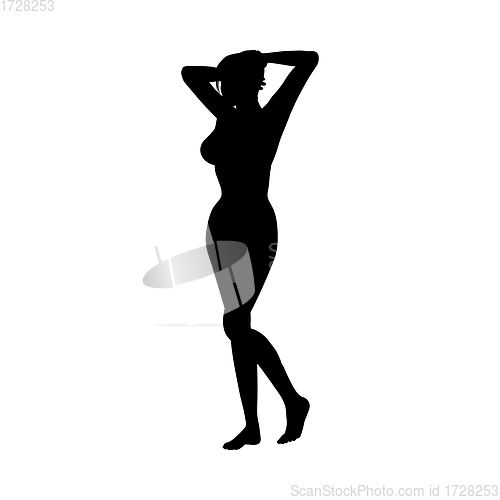 Image of Naked sexy girls silhouette