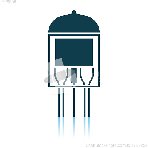Image of Electronic Vacuum Tube Icon
