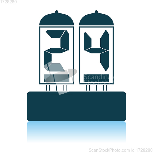 Image of Electric Numeral Lamp Icon