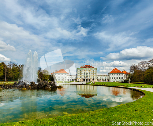 Image of Nymphenburg Palace. Munich, Germany