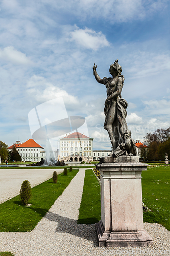 Image of Nymphenburg Palace. Munich, Germany