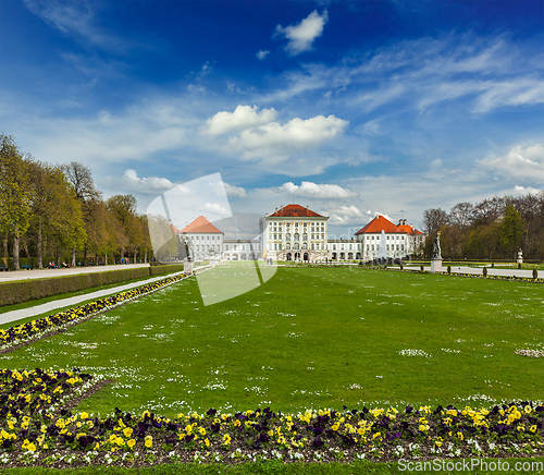 Image of Nymphenburg Palace. Munich, Germany