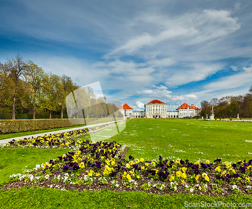 Image of Nymphenburg Palace. Munich, Germany