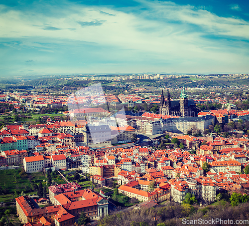 Image of Aerial view of Hradchany