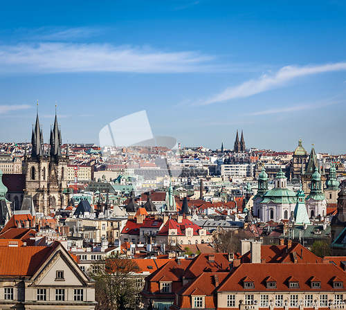 Image of Aerial view of Prague