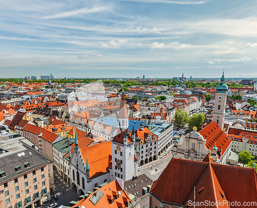 Image of Aerial view of Munich