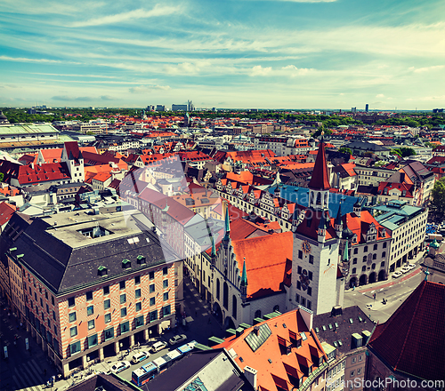 Image of Aerial view of Munich