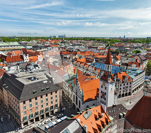 Image of Aerial view of Munich