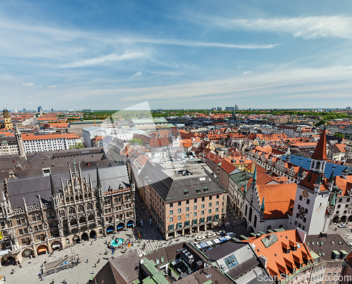 Image of Aerial view of Munich