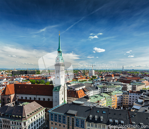 Image of Aerial view of Munich