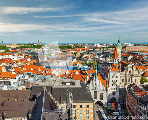 Image of Aerial view of Munich