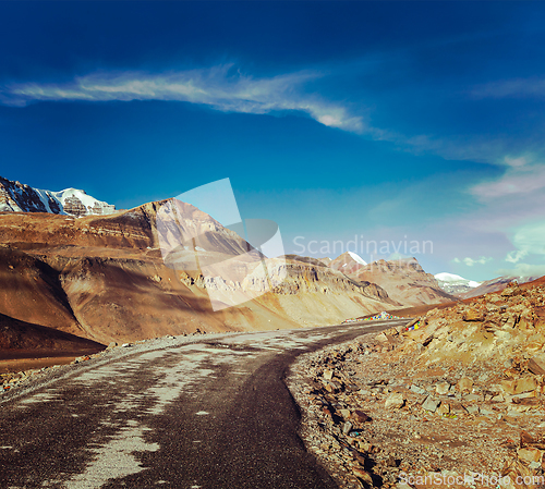 Image of Manali-Leh road