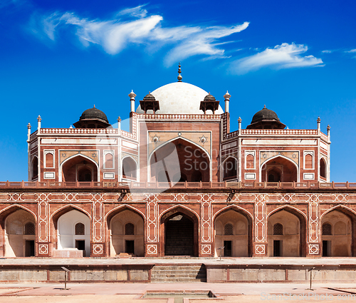 Image of Humayun's Tomb. Delhi, India