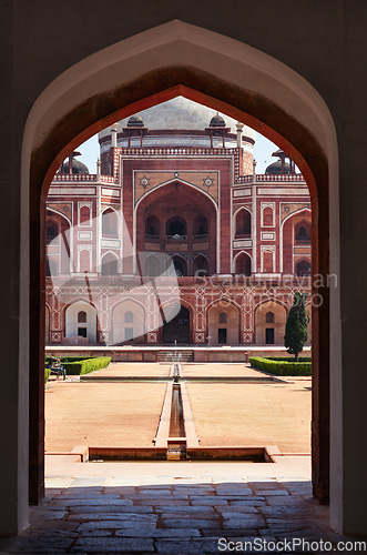 Image of Humayun's Tomb. Delhi, India