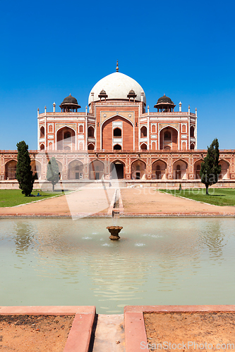 Image of Humayun's Tomb. Delhi, India